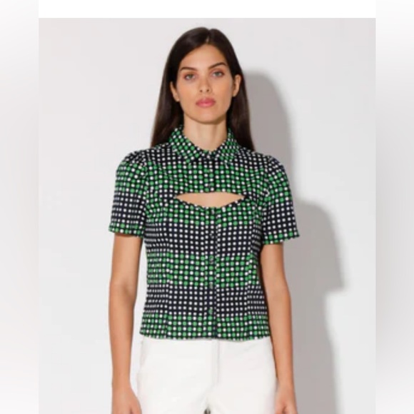 Walter baker for‎ Anthropologie Trisha Top Dot Mirage. NWOT. Retail 158 - Picture 1 of 8
